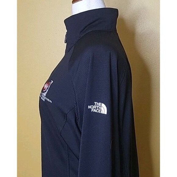 The North Face Women XL Ladies Tech 1/4 Zip Jacket Light Midwest Industrial Buil - Picture 3 of 10